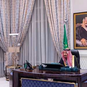 الملك سلمان أبدى