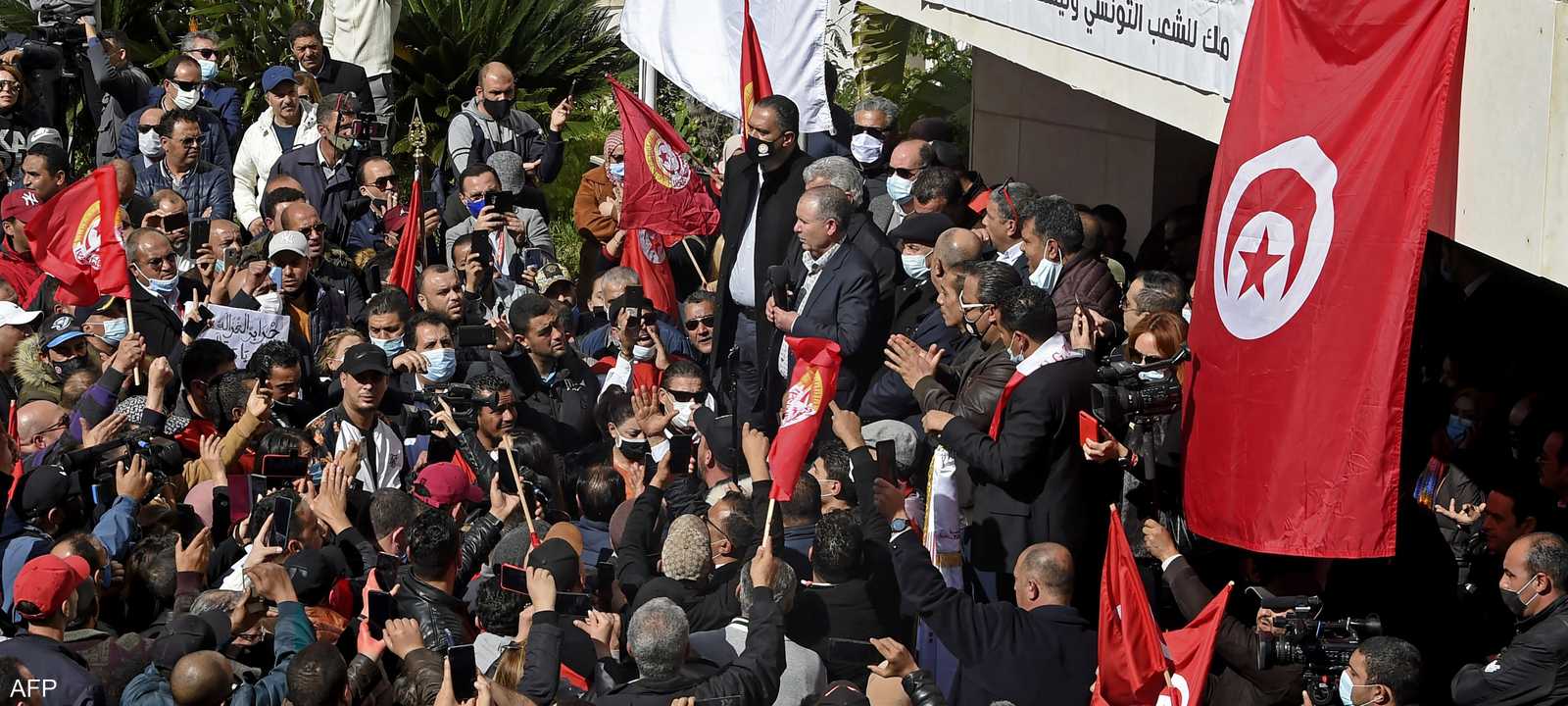 تونس شهدت احتجاجات مؤخرا للمطالبة بالعدالة وتحسين المعيشة