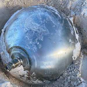 الجسم الكروي الروسي الذي عثر عليه في الباهامس