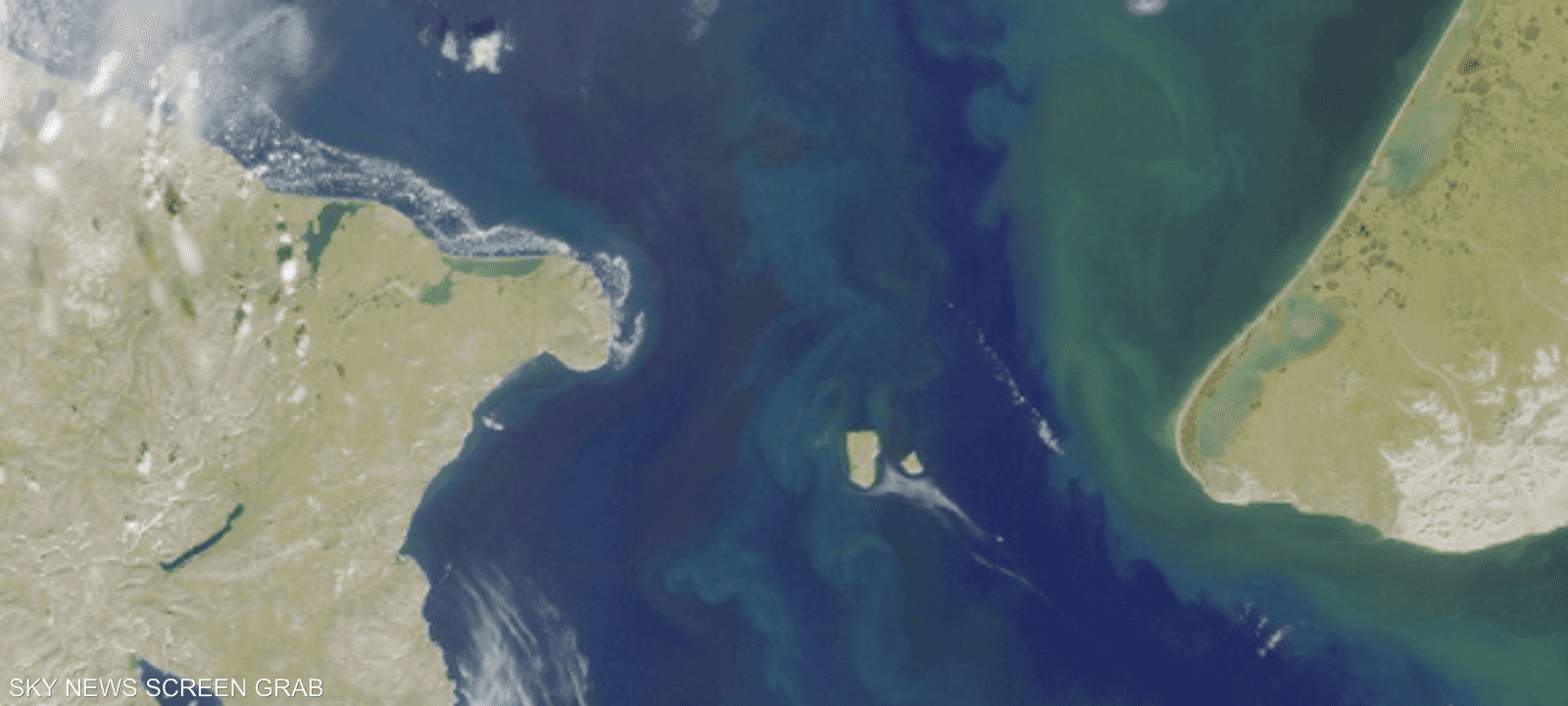 الجزيرتان تقعان في مضيق بيرينغ