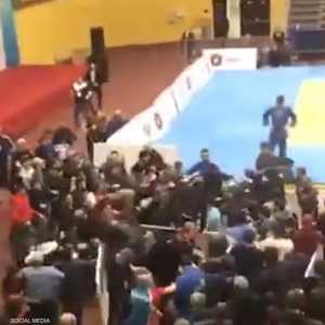 شارك في أعمال الشغب عشرات الأشخاص