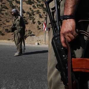 عناصر من حزب العمال الكردستاني في شمال العراق