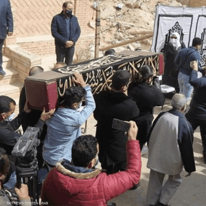 تشييع جثمان يوسف شعبان