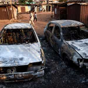 المسلحون حاصروا 25 موظفا إغاثيا-صورة أرشيفية لآثار هجوم سابق