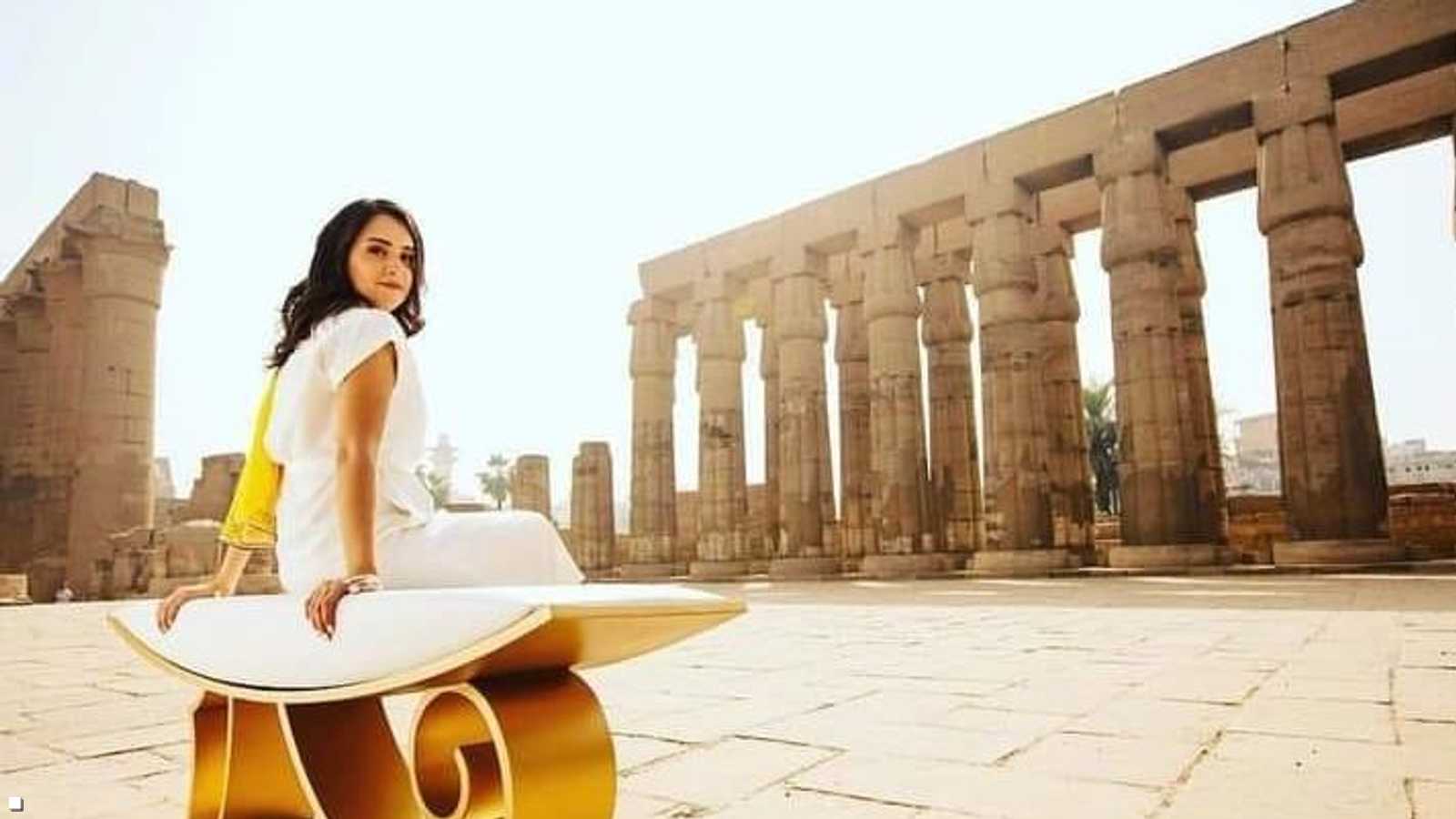 المصممة المصرية شُشّة كمال