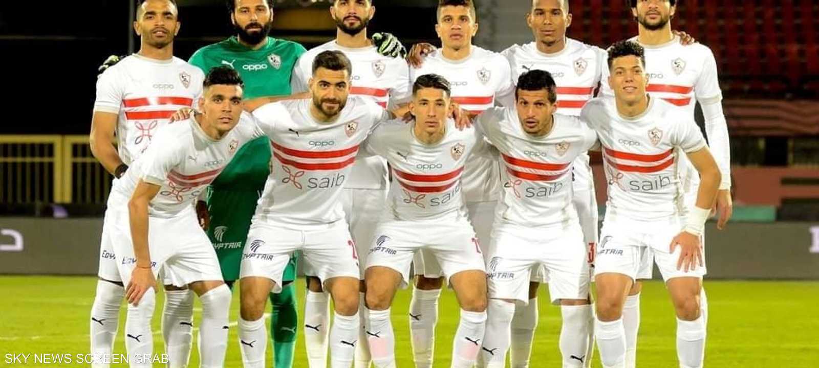 لاعبو نادي الزمالك
