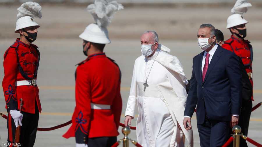 البابا على الأرض العراقية