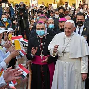 زار البابا فرانسيس أثناء رحلته للعراق عددا من المدن العراقية