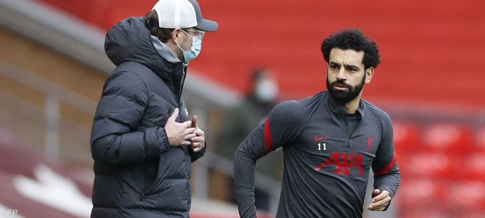 نجم ليفربول الدولي المصري محمد صلاح