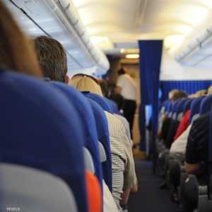 تصرفات غريبة على متن طائرة