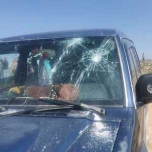 سيارة عائلة عليان تعرضت أيضا للهجوم