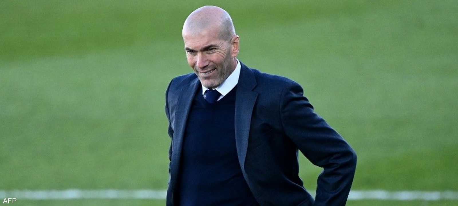 مدرب ريال مدريد زين الدين زيدان