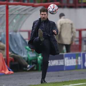 المدير الفني لأتلتيكو مدريد دييغو سيميوني