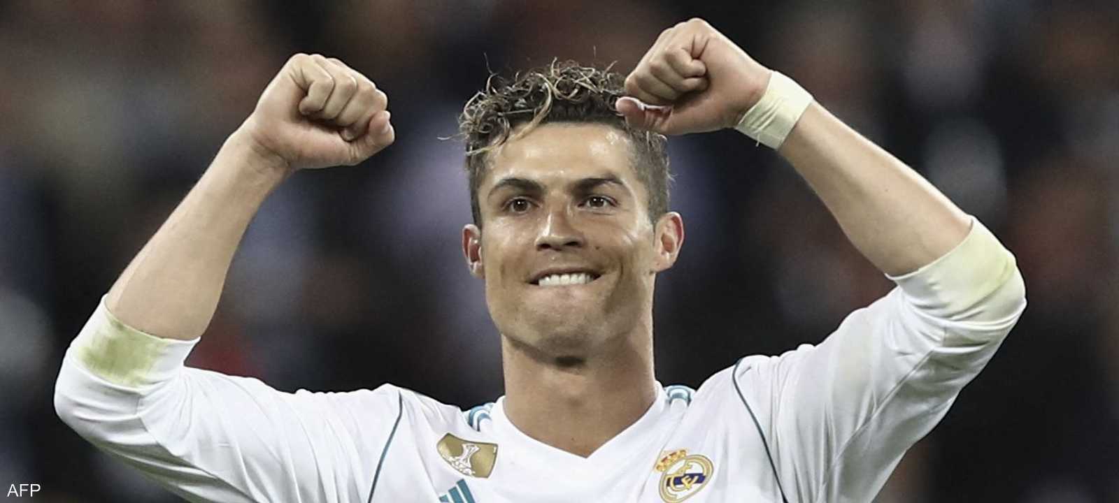 كريستيانو رونالدو بقميص ريال مدريد