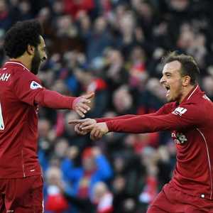 أرشيفية.. محمد صلاح وشيردان شاكيري