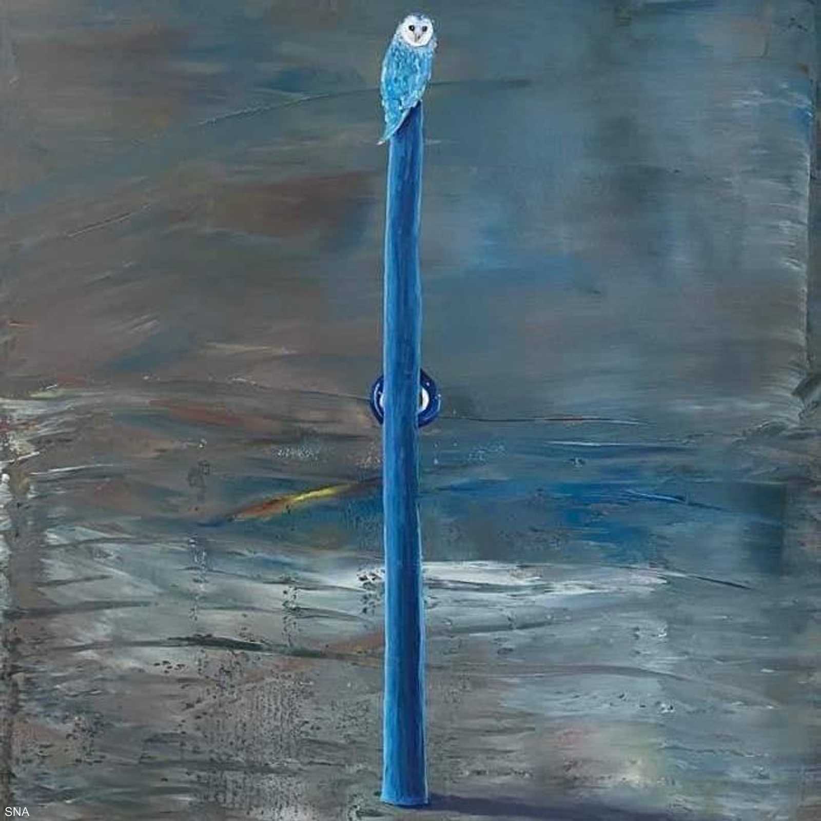 لوحة أخرى مشاركة في المعرض