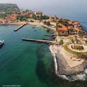 جزيرة غوري من الأعلى