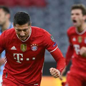 ليفاندوفسكي سجل الهدف الأول لبايرن