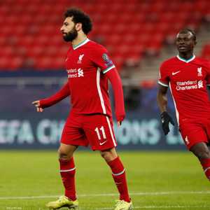 أرشيفية لنجمي ليفربول محمد صلاح وساديو ماني