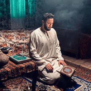 الفنان المصري حمادة هلال في لقطة من مسلسله "المداح"