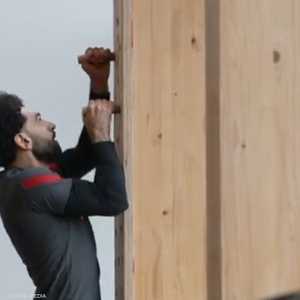 صلاح خلال التدريبات