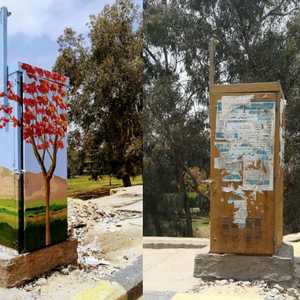 صناديق الكهرباء صارت أجمل بعد لمسات الفنان أحمد حسنين