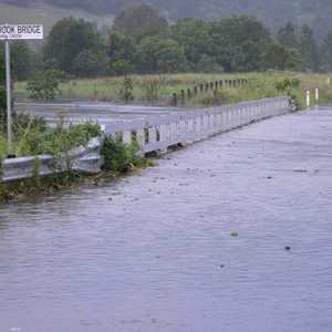 جانب من فيضانات ضربت نيو ساوث ويلز في 2013