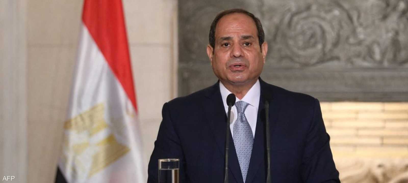 الرئيس المصري عبد الفتاح السيسي.