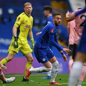 زياش مسجلا الهدف الثاني