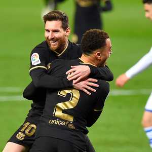 ميسي صنع وسجل أمام سوسيداد