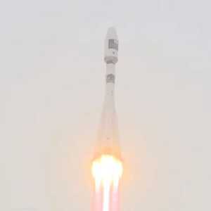 الصاروخ الروسي لحظة إطلاقه