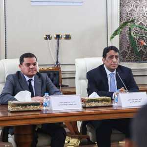 محمد المنفي وعبد الحميد دبيبة