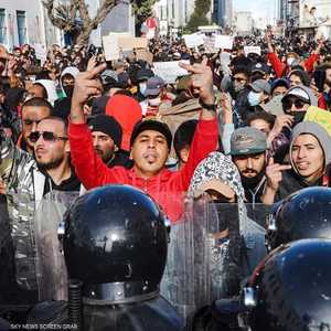 تونس شهدت حراكا ضد الأزمة الاقتصادية والاجتماعية