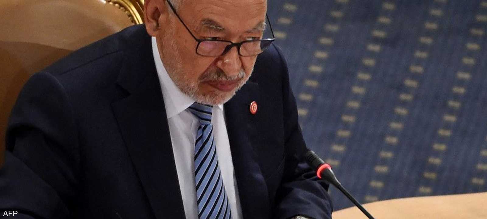 زعيم حركة النهضة راشد الغنوشي