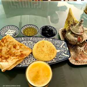 وجبة فطور مغربية