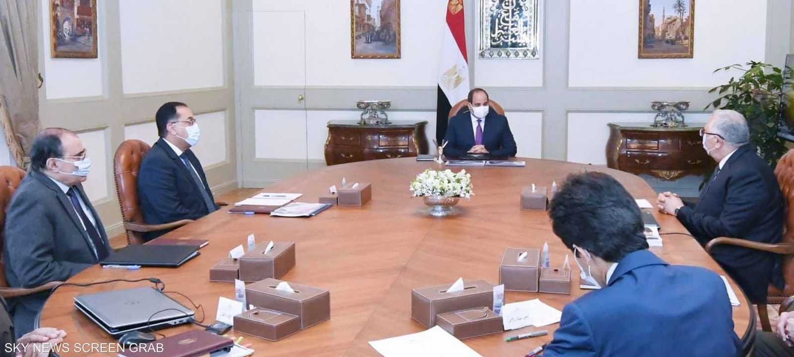 الرئيس المصري استعرض المشروع "الدلتا الجديدة"