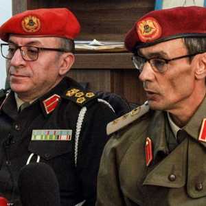 مؤتمر صحفي لمسؤولين في الجيش الليبي تناول اغتيال الورفلي