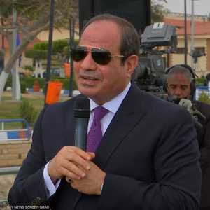 السيسي: حصة مصر في مياه النيل "خط أحمر"