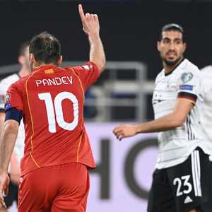 بانديف سجل الهدف الأول لمقدونيا الشمالية