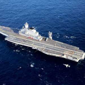 حاملة الطائرات الهندية فيكراماديتيا.