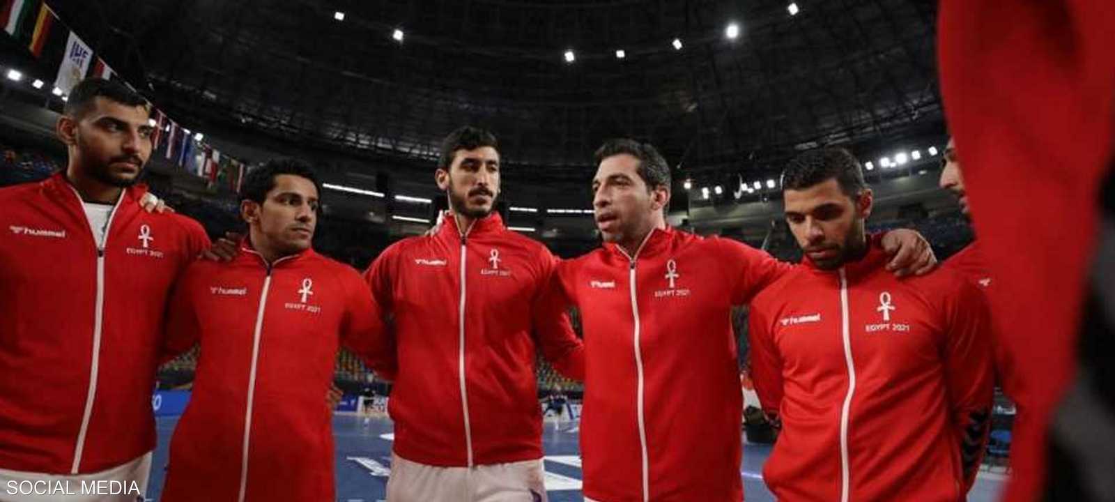 لاعبو منتخب مصر لليد