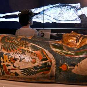 أرشيفية لمومياء مصرية