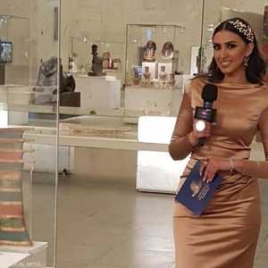 آية الغرياني لفتت الأنظار بملامحها المصرية الخالصة