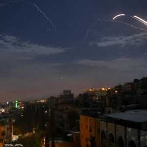 صورة يتم تداولها للقصف لم يتم التأكد منها