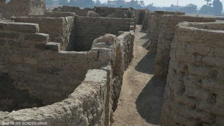 نماذج للمباني القديمة الذي نفذها المصريون القدماء