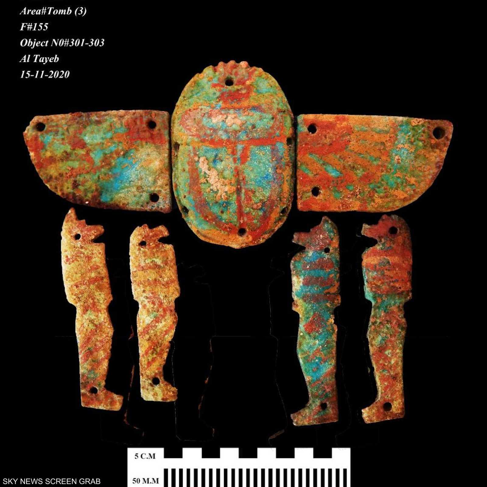 النقوش تشير إلى فترة الملك أمنحتب الثالث