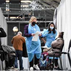 مركز تطعيم ضد كورونا