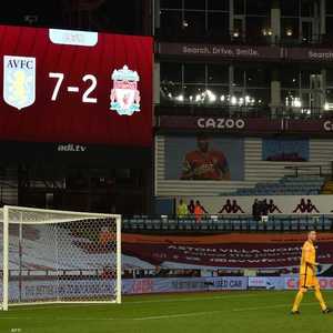 ليفربول خسر بسباعية أمام أستون فيلا