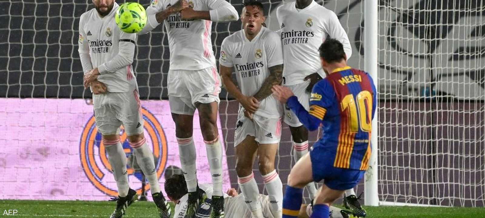 من لقاء برشلونة وريال مدريد في الكلاسيكو