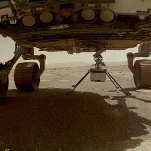 إنجينيويتي تظهر أسفل المركبة برسيفرنس